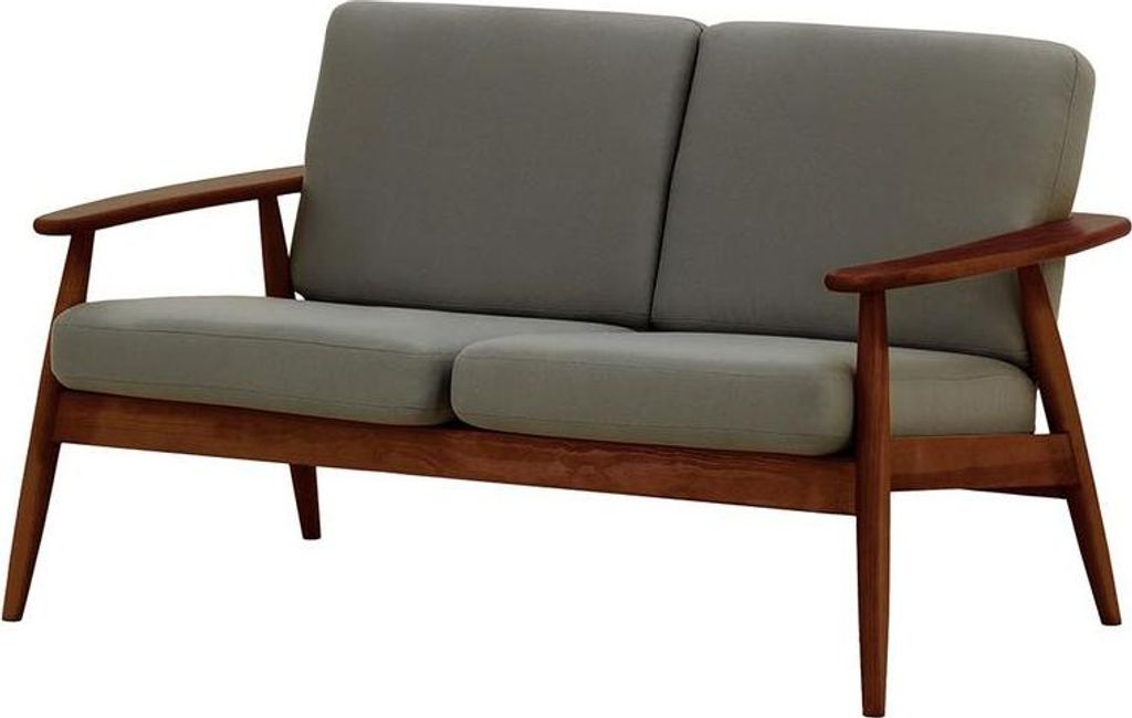 Zweisitzer Gartensofa Demure Aqua-Kanaria 7029-8007 dark oak