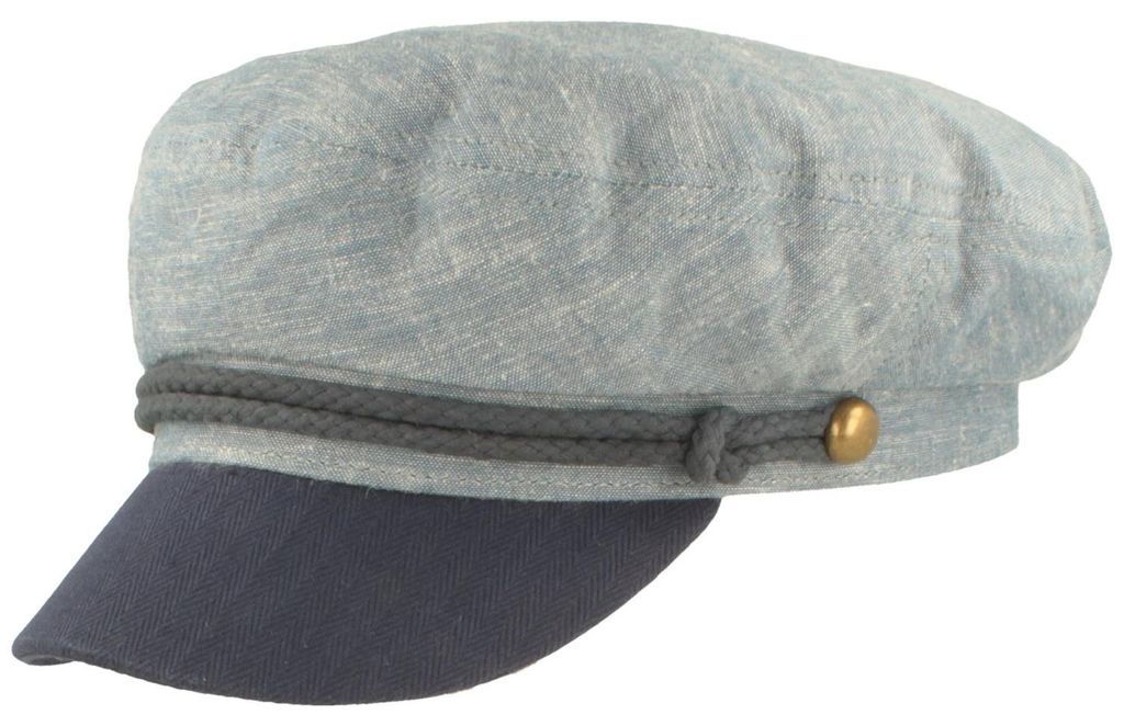Fiebig sommerlich leichter Elbsegler in zweifarbigen Design in blau