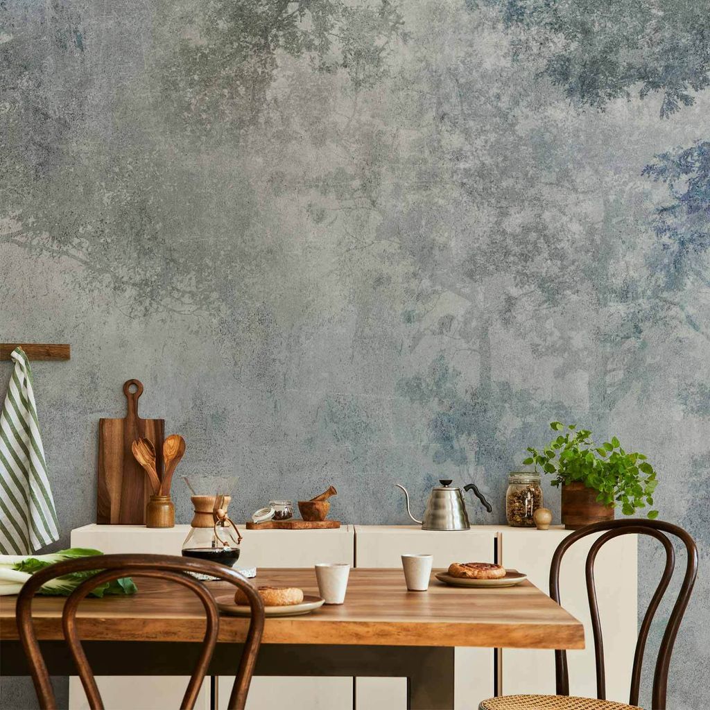 Vlies Fototapete - Forest Reverb 400x280 cm Blätter b-A-0743-a-a