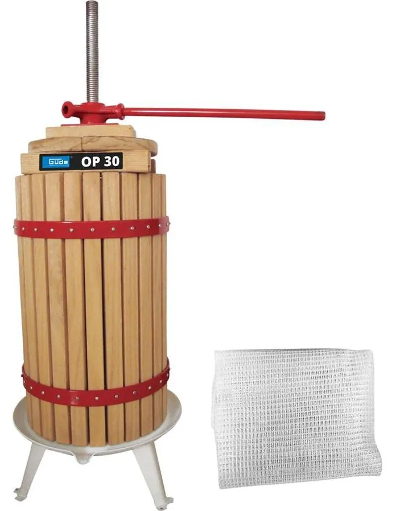 Presse-fruits OP 30 - Extracteur de Jus Manuel en Acier Inoxydable 30L