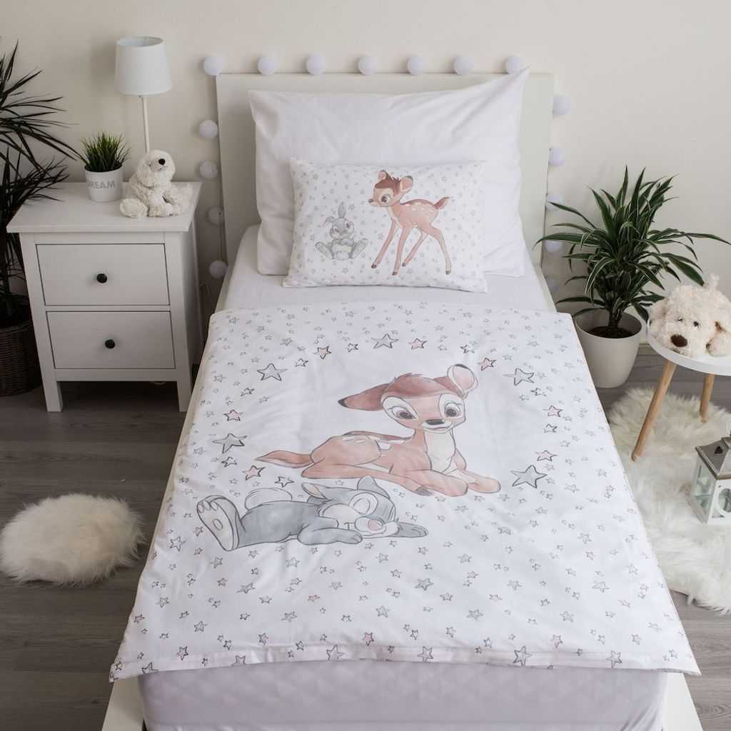 Disney Bambi Baby Bettwäsche Kopfkissen Bettdecke 100x135 Produktbild 2