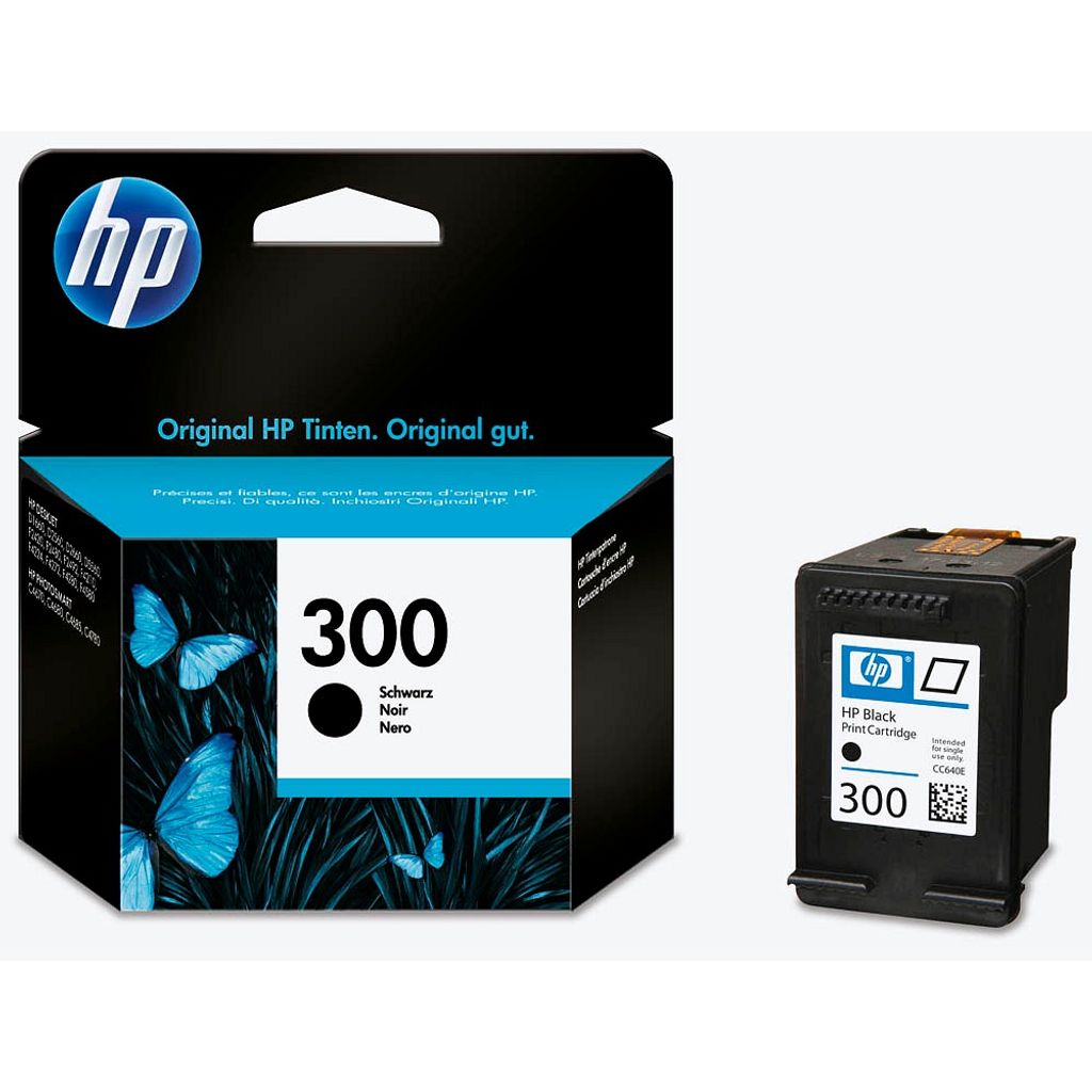 Cartuccia d'inchiostro originale HP 300 nero, resa Immagine del prodotto 