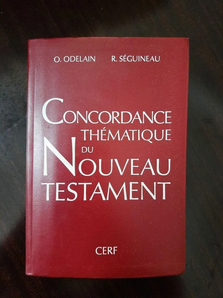 Aide à la prédication : Concordance thématique du Nouveau Testament