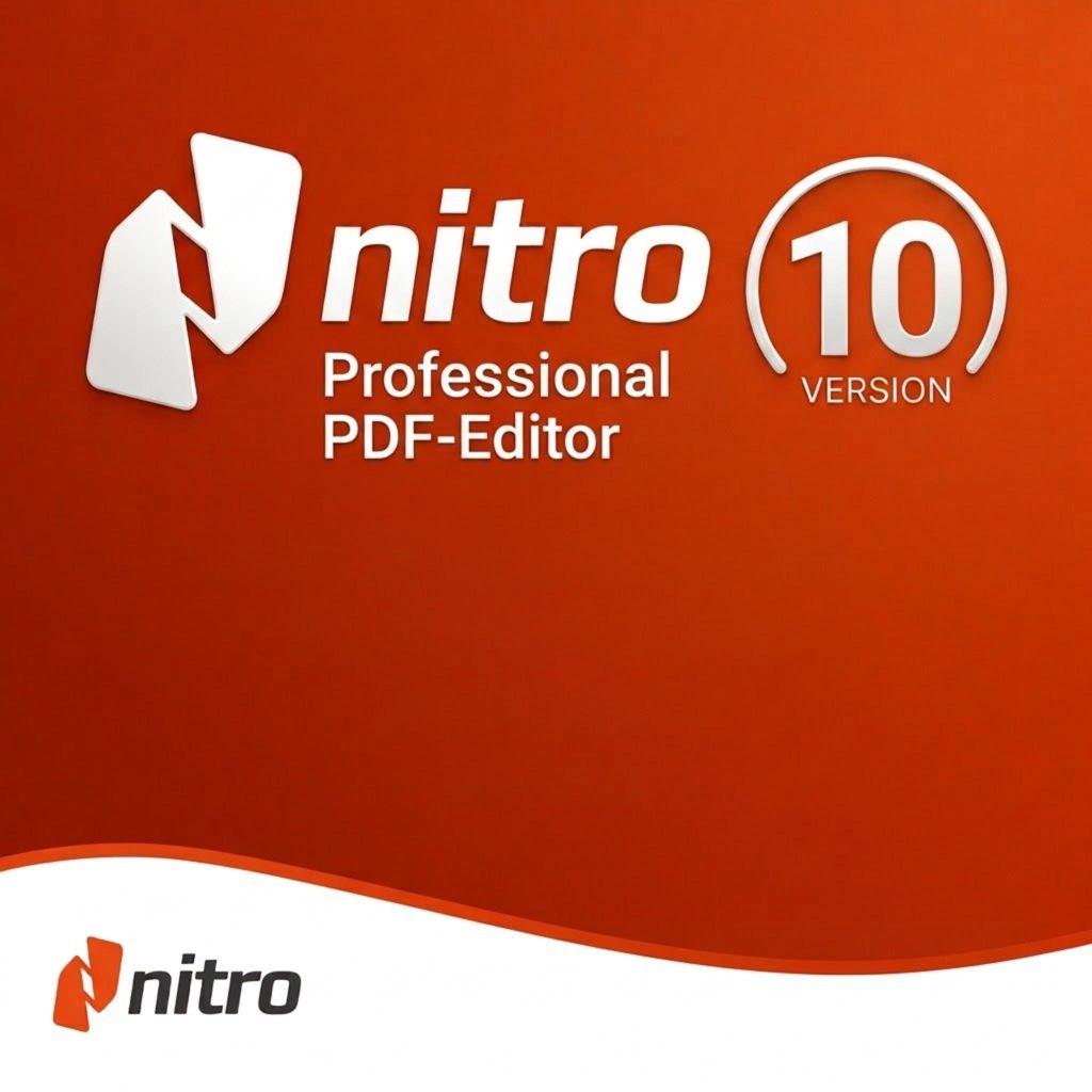 Nitro PDF Pro 10 - Vollversion, Dauerlizenz für 1 Produktbild 