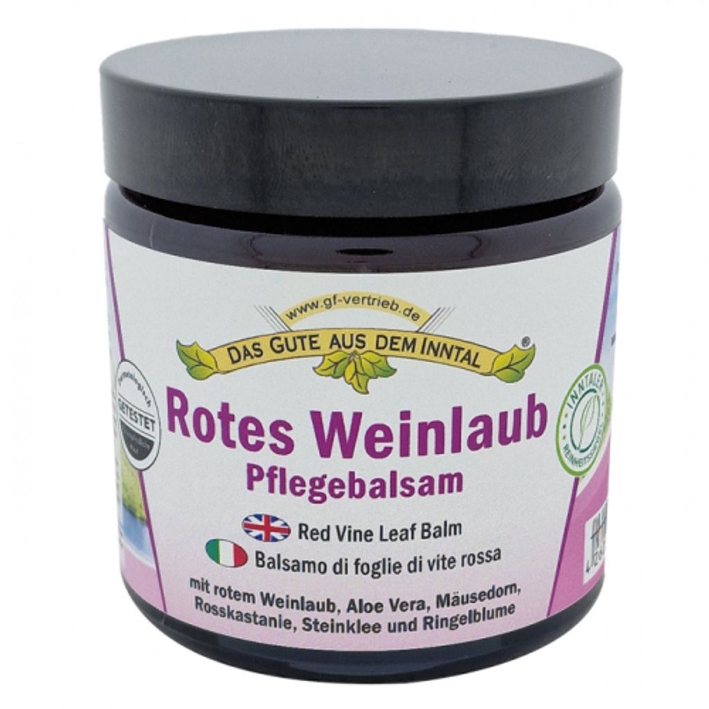 Inntaler Naturprodukte Rotes Weinlaub Pflegebalsam | 110 ml Produktbild 