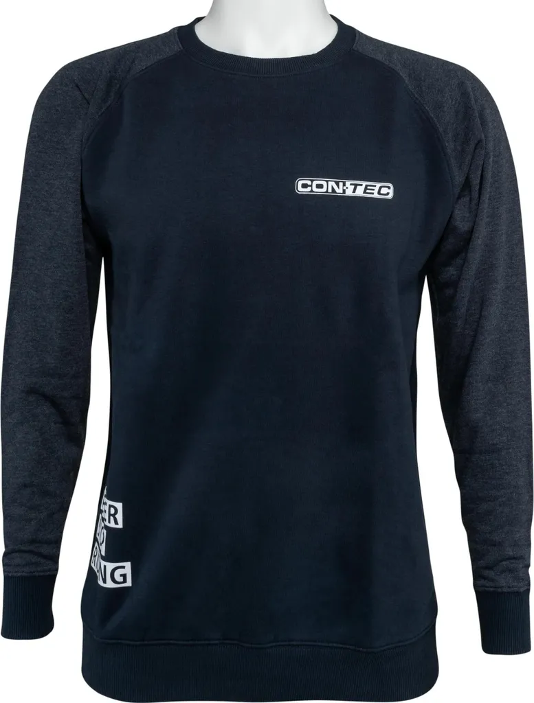 Sweatshirt Ct Never Stop Riding Bleu Taille M pour Cycliste Passionné