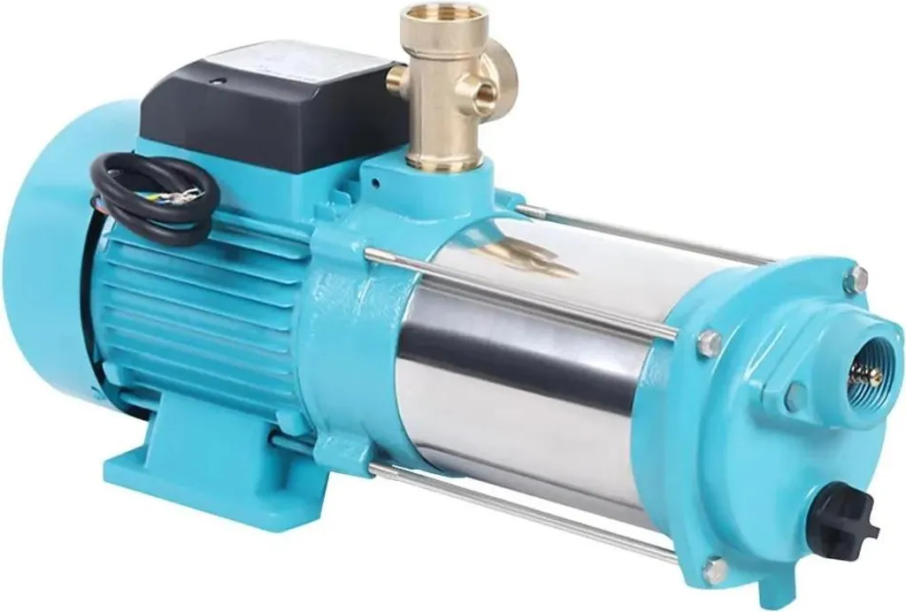 Pompe à eau centrifuge électrique 220V avec prise EU - Modèle Cyan 750W