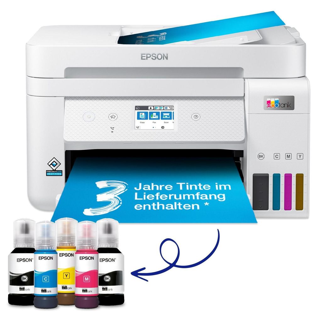 Epson EcoTank ET-4856, Atramentowa, Drukowanie w kolorze, Zdjęcie produktu 