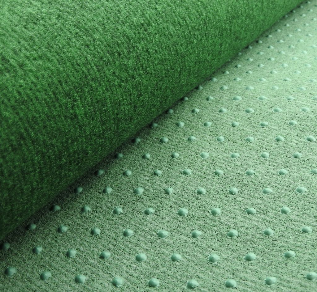 Rasenteppich Kunstrasen mit Noppen Drainage 100x200cm Produktbild 3