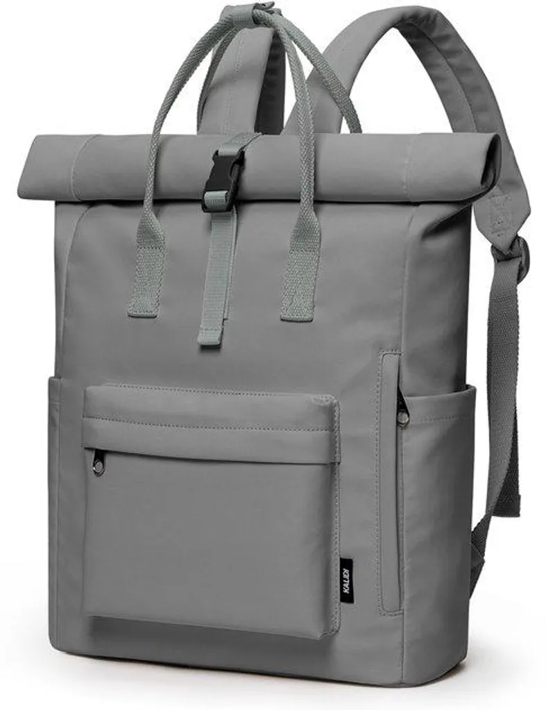 Sac à dos d'école imperméable à rabat avec compartiment PC 15 pouces
