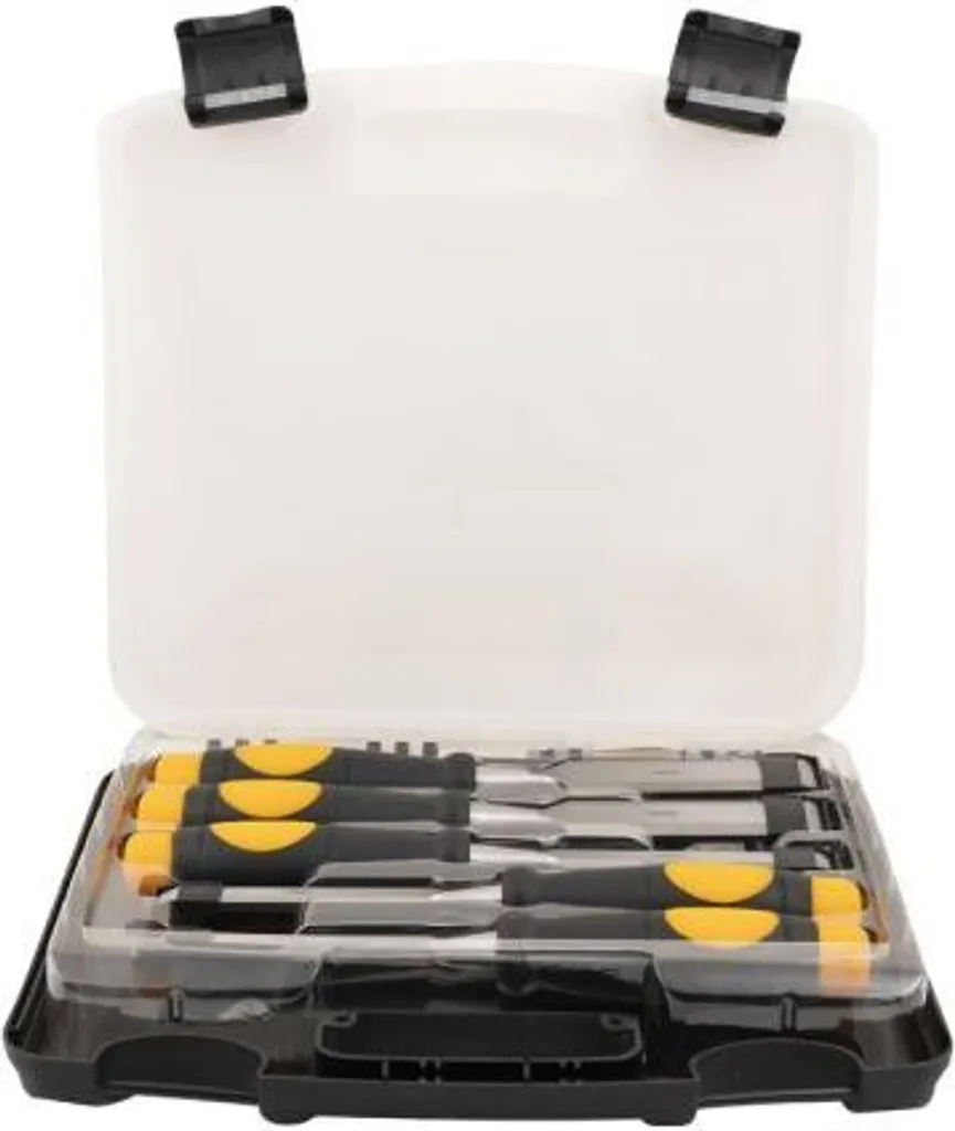 Set 5 Scalpelli da Legno Topgear - Valigetta Professionale Inclusa