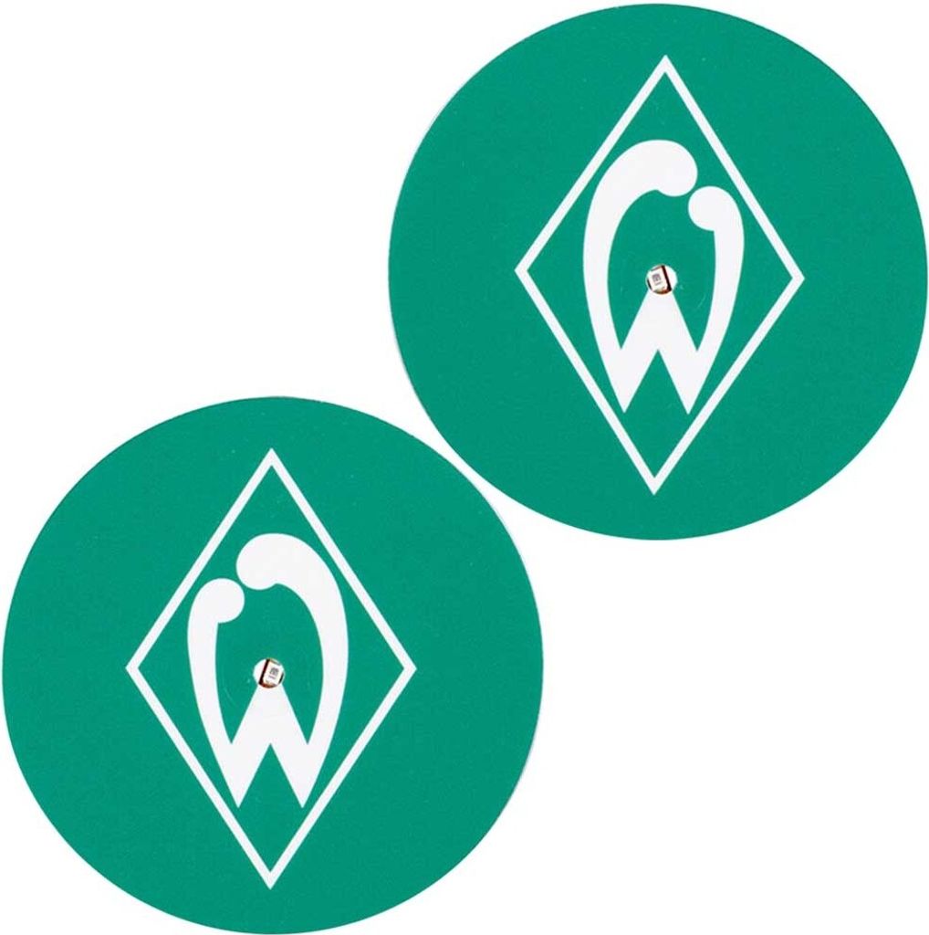 SV Werder Bremen LED Untersetzer 2er-Set Produktbild 