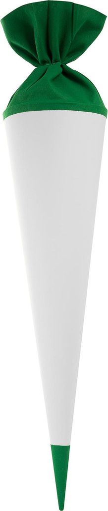 Goldbuch Schultüte mit Filzmanschette, 70cm, grün