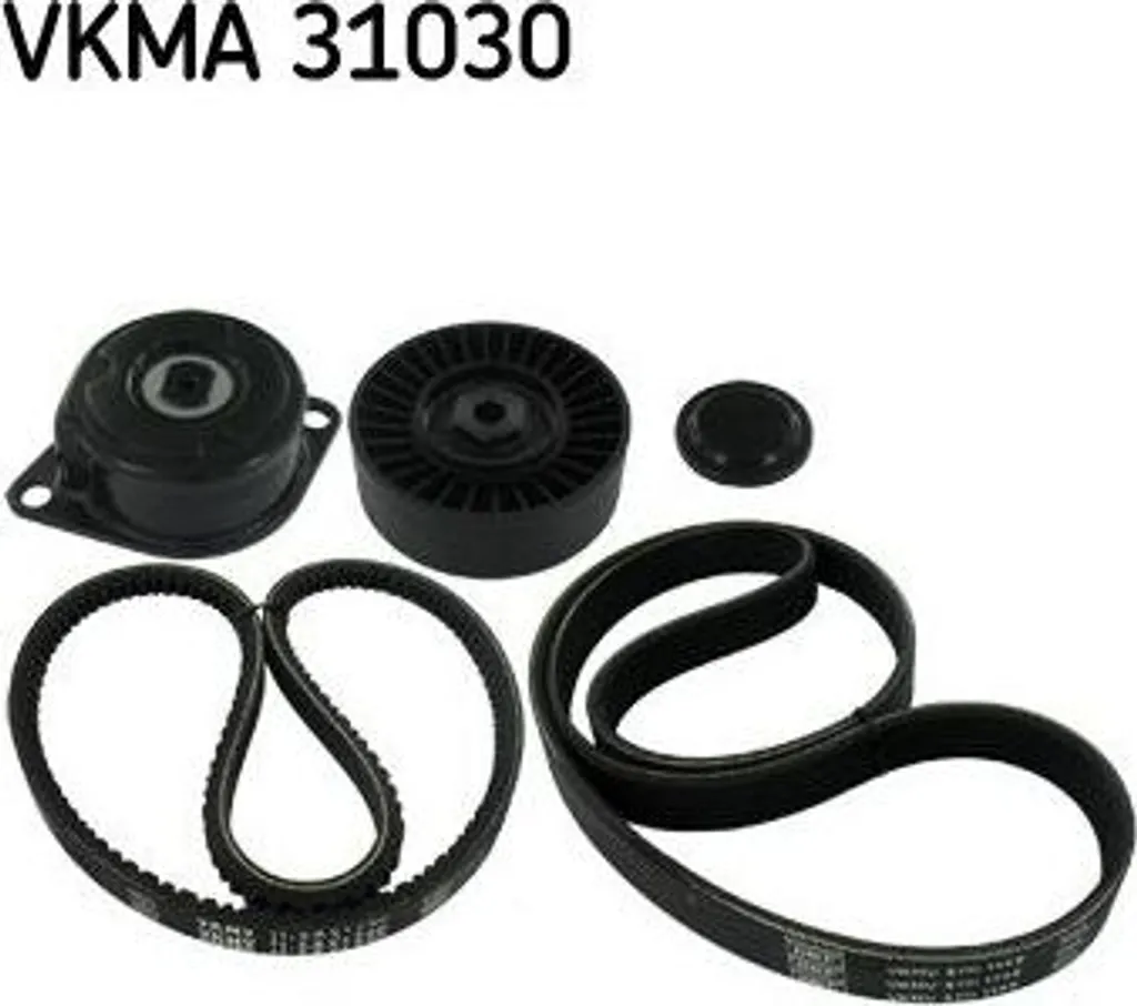 Kit courroie trapézoïdale pour entretien Volkswagen Passat et Golf