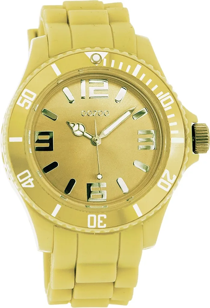 Orologio Oozoo Giallo Silicone UOC4355A - Sport Watch Donna Analogico