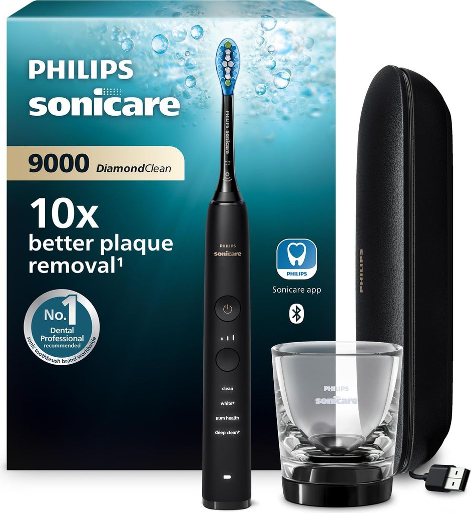 Philips Sonicare HX9911/09 Diamondclean 9000 Black Produktbild 