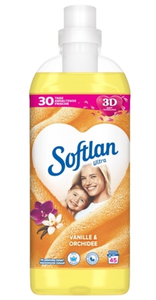 Softlan vanilka a orchidej jemná vůně pro 34 pracích dávek Obrázek produktu 3