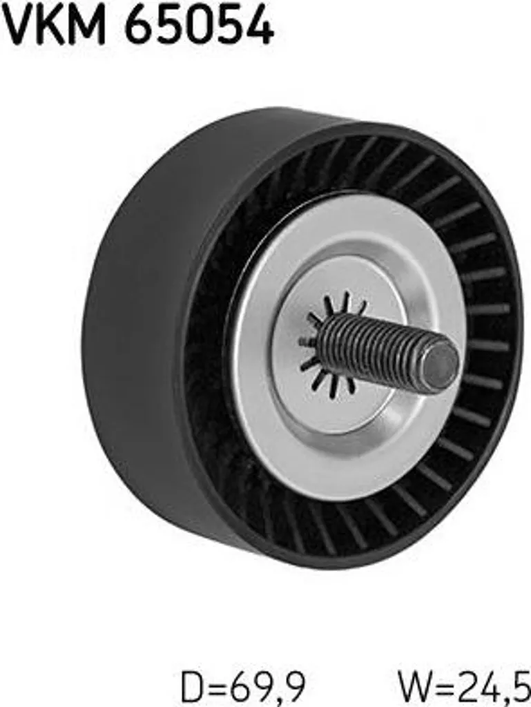 Galet de renvoi SKF VKM 65054 pour entretien courroie ASX et Outlander