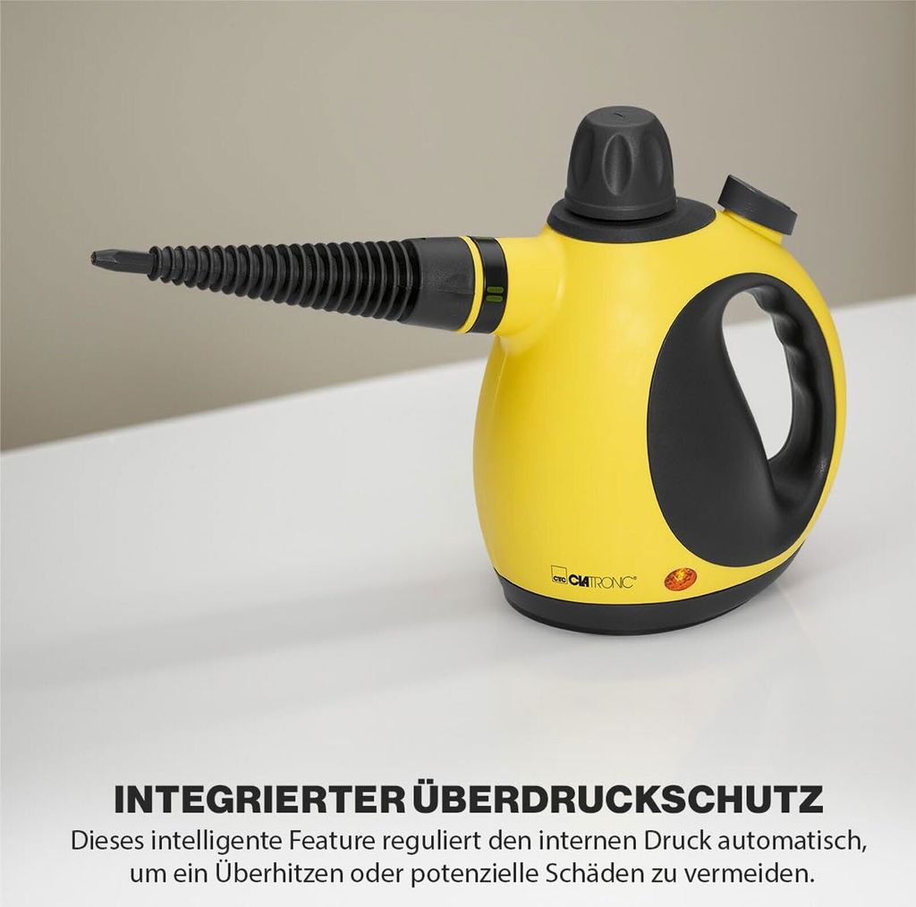 Odkurzacz parowy Clatronic® | do usuwania tłuszczu, brudu i Zdjęcie produktu 17