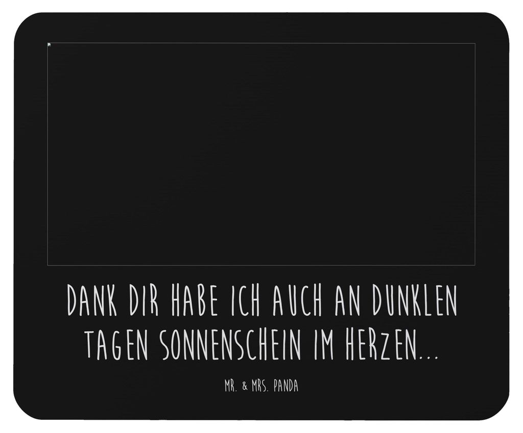 Mr. & Mrs. Panda Mousepad Elefant Biene - Schwarz - Geschenk, Liebe, Heiratsantrag, laptop, mauspad, Hochzeitsgeschenk, Liebesspruch, Mouse Pad, Lu...