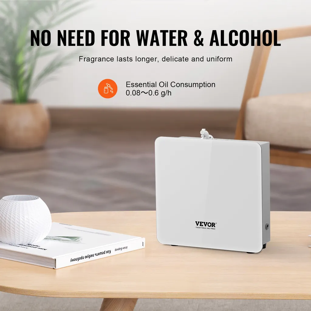 VEVOR Machine à air parfumé 480ml - Diffuseur d'air froid 250 m² - 5