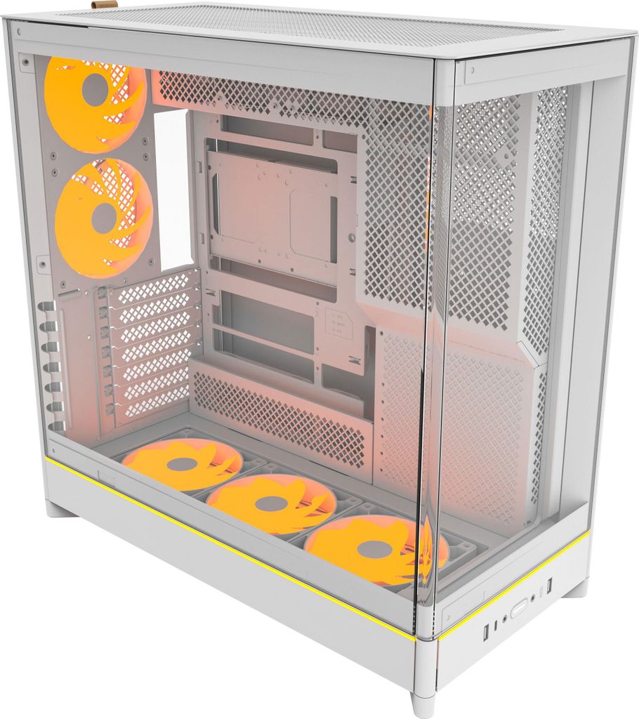 Montech HS02 PRO, Tower-Gehäuse, (Tempered Glass x 2)