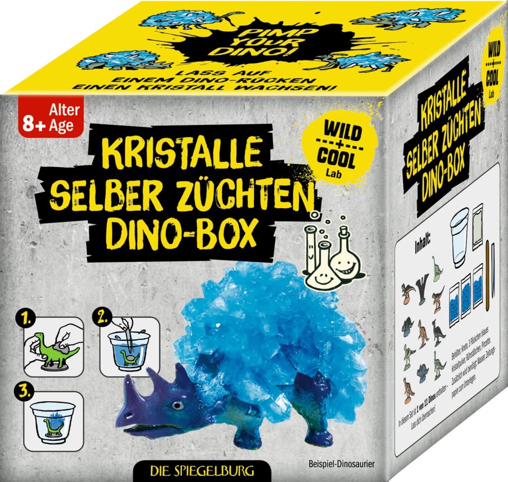 Coppenrath Verlag GmbH & Co.KG Kristalle selber züchten Dino-Box - Wild+Cool Lab 4