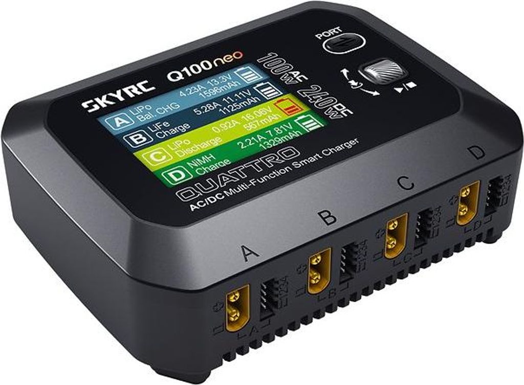 SkyRC Q100 Neo Ladegerät Charger LiPo 1-4s 6A 100W AC