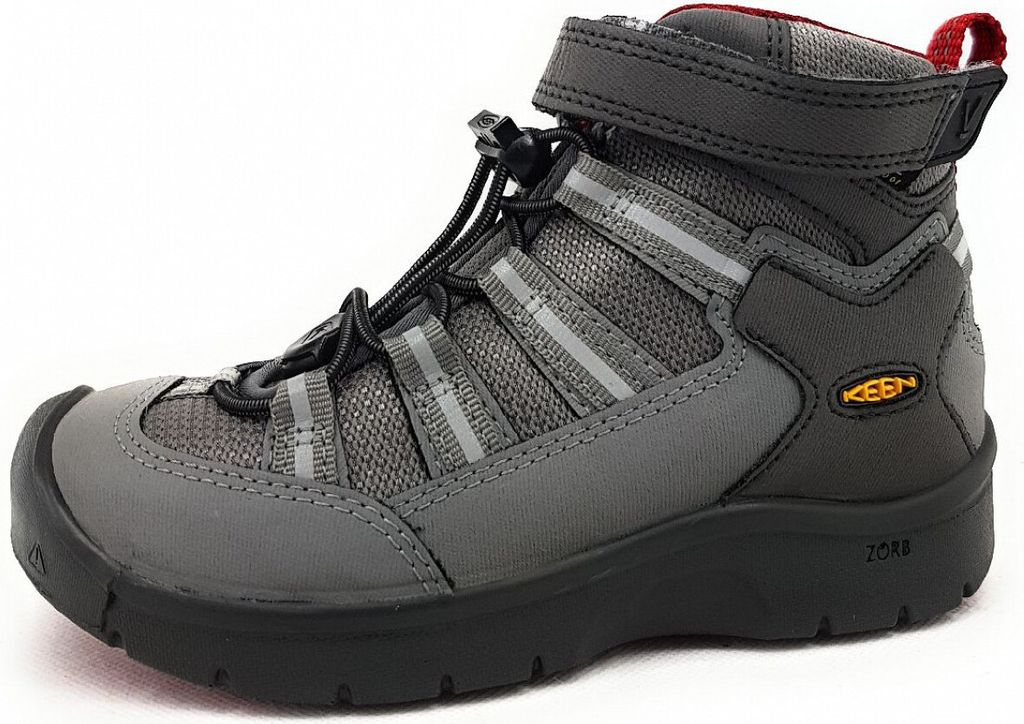 KEEN Hikeport Kinderschuhe Jungen Stiefel Stiefel Grau Freizeit, Schuhgröße:30 EU
