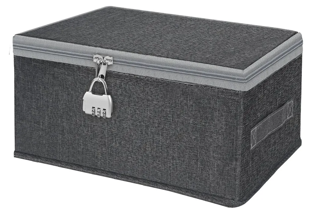 Organisateur de placard pour pulls et accessoires - Boîte tissu 18L