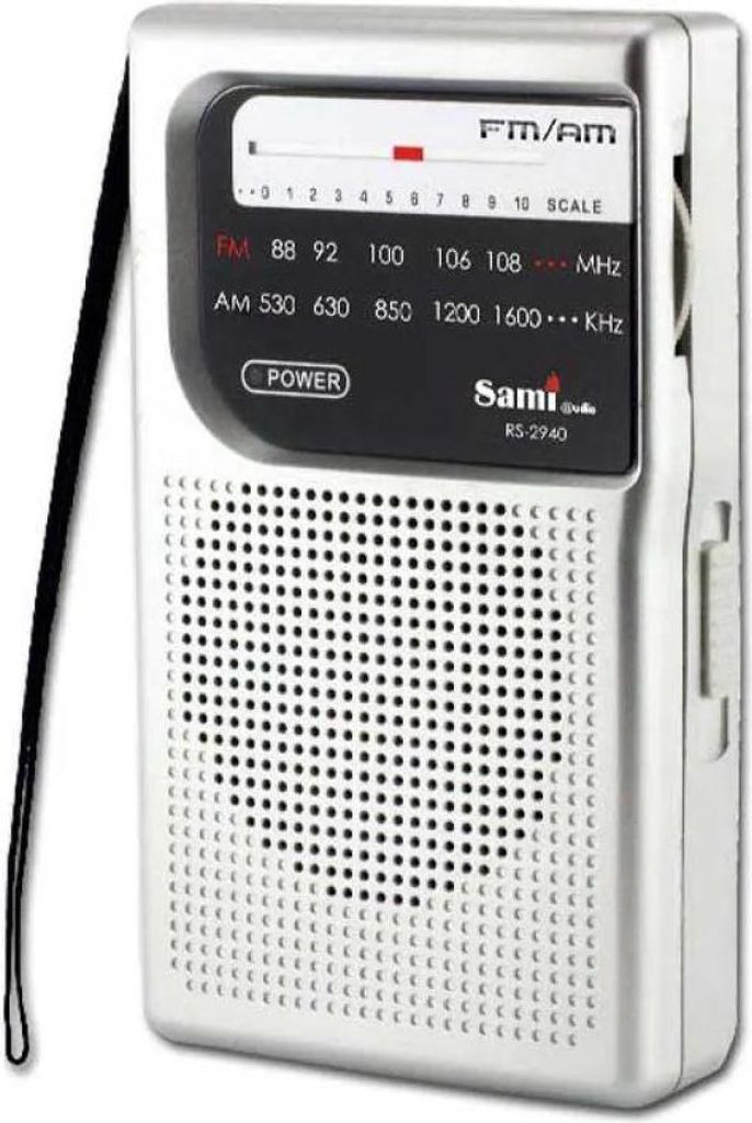 Sami Rs2940 Radio Transparent One Size / EU Plug 220V Zdjęcie produktu 