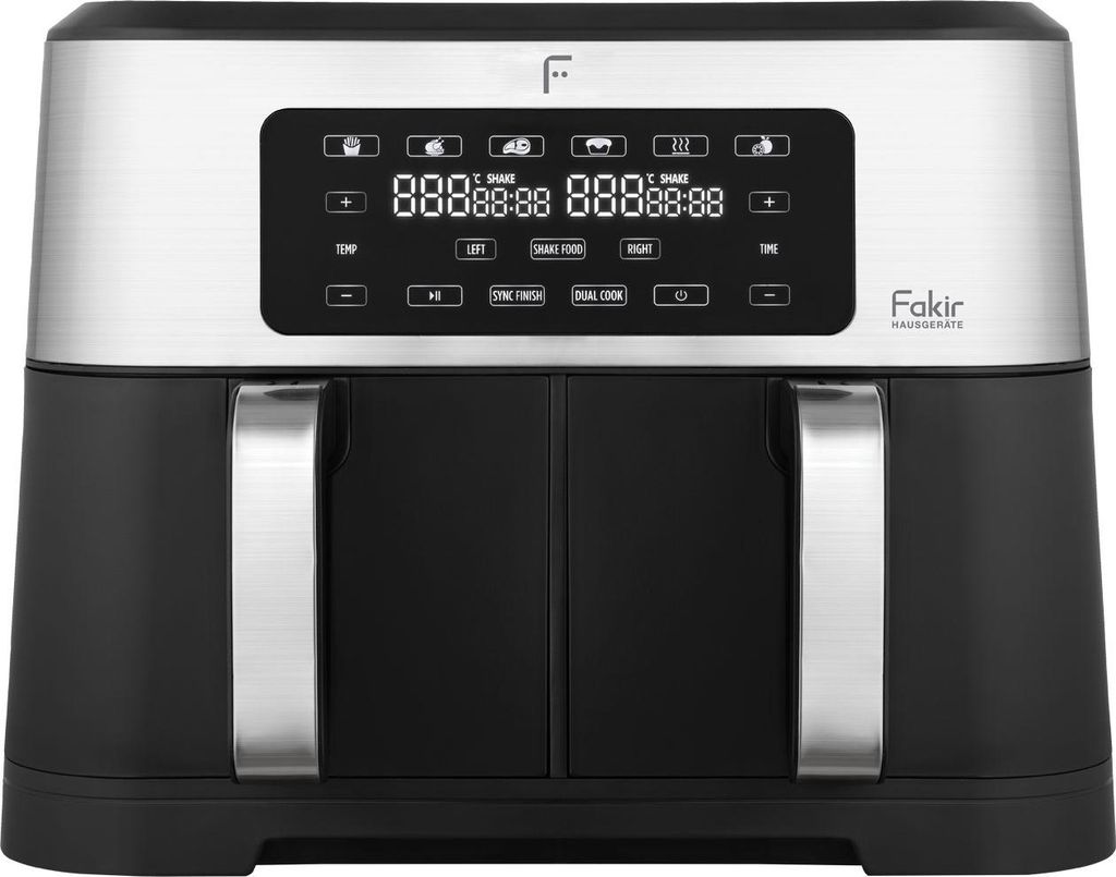 Fakir Chefry prémiová teplovzdušná fritéza 2 x 4,25 l