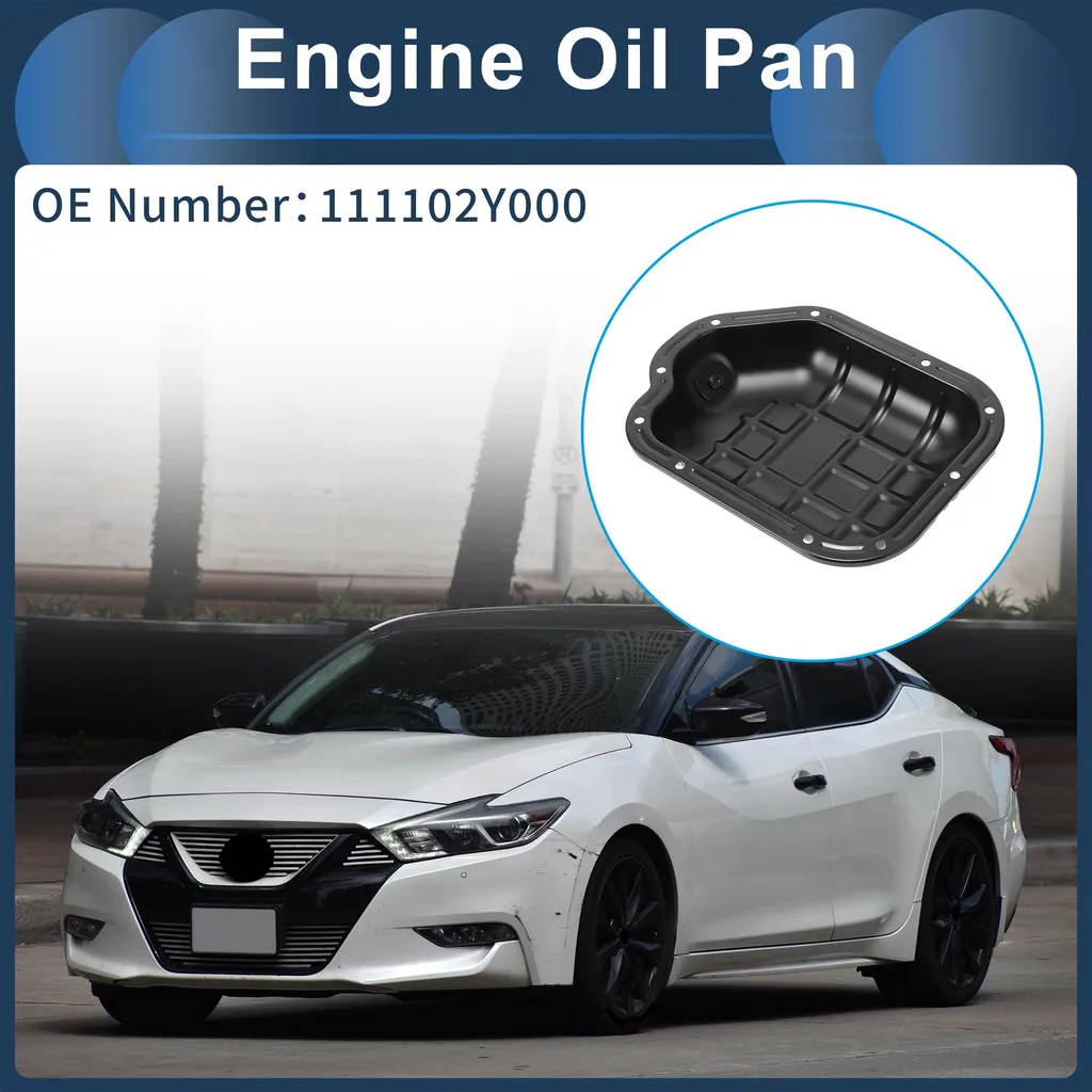 Carter Huile Boîte Nissan Maxima 2000-2009 - Fer Noir Haute Résistance