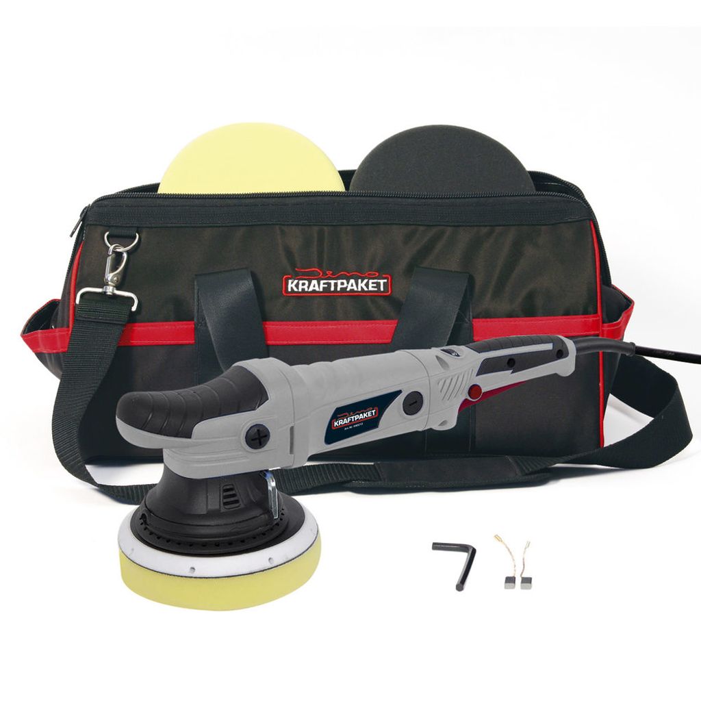 Dino Exzenter Poliermaschine Kraftpaket Auto 230 V 650 W Produktbild 