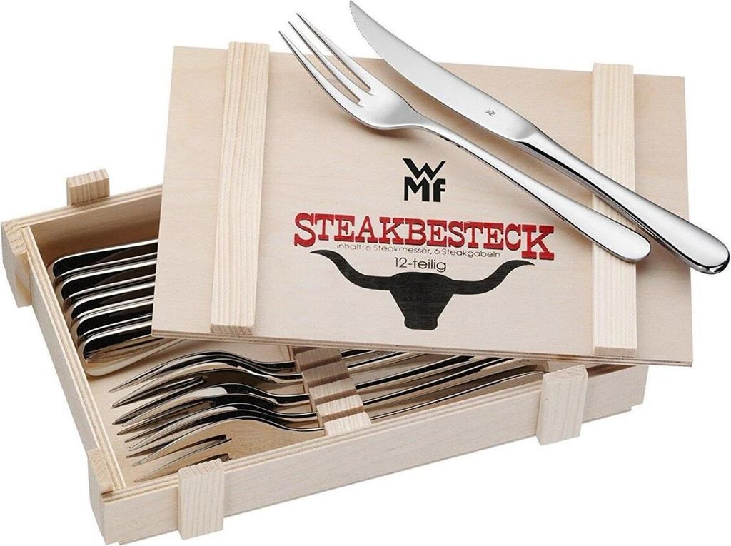 Sada steakových příborů WMF 12dílná sada v dřevěné krabičce Obrázek produktu 