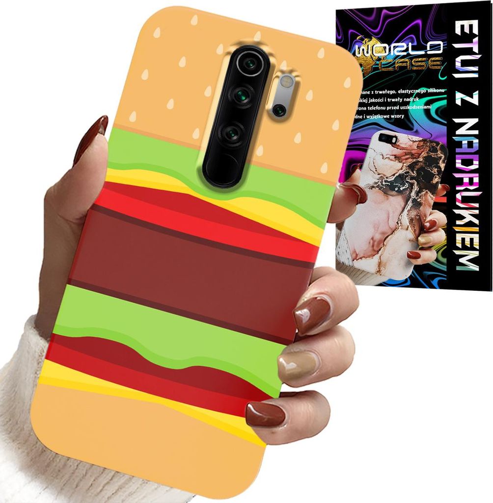 Fall Für Xiaomi Note 8 Pro - Fall Burger Cheeseburger Geschenk Fall