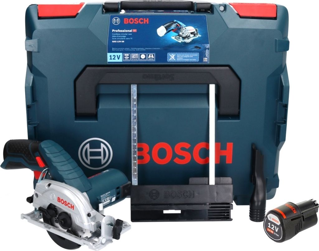 Bosch GKS 12V-26 Professional Akku Handkreissäge 12 V 85 mm Produktbild 2