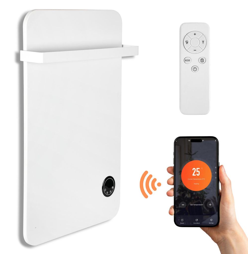 Radiateur infrarouge Vigevee de 400W avec Wi-Fi, Image du produit 