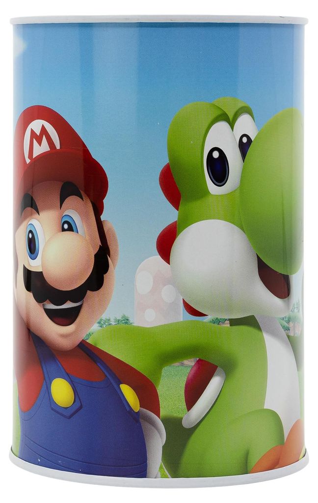 Kinderspardose aus Metall - Supermario Produktbild 