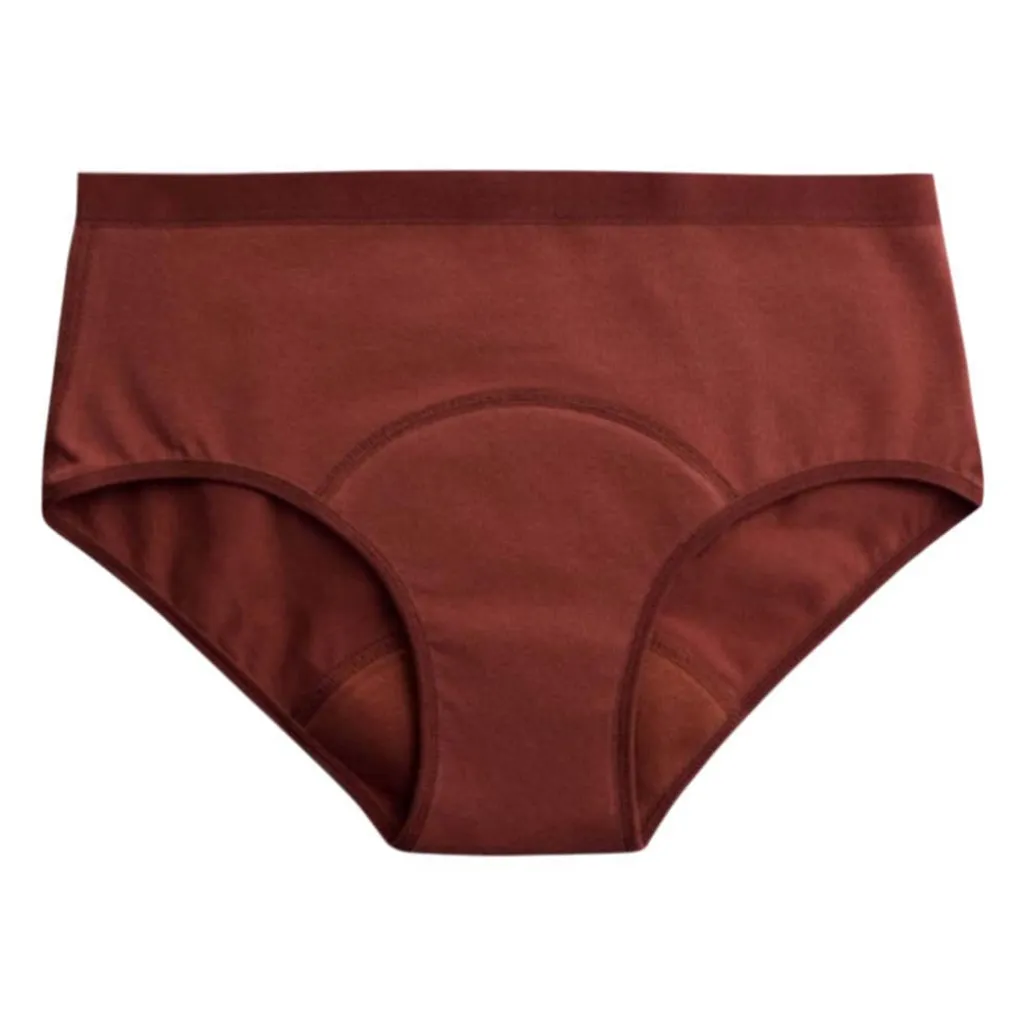 Slip de règles Hipster marron taille M idéal sport et flux moyen quotidien
