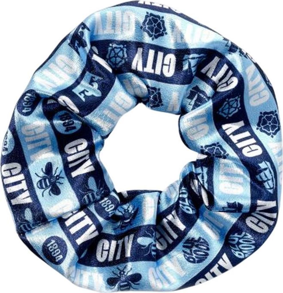 Manchester City FC - Elastisches Haarband BS6080 (Einheitsgröße) (Blau)