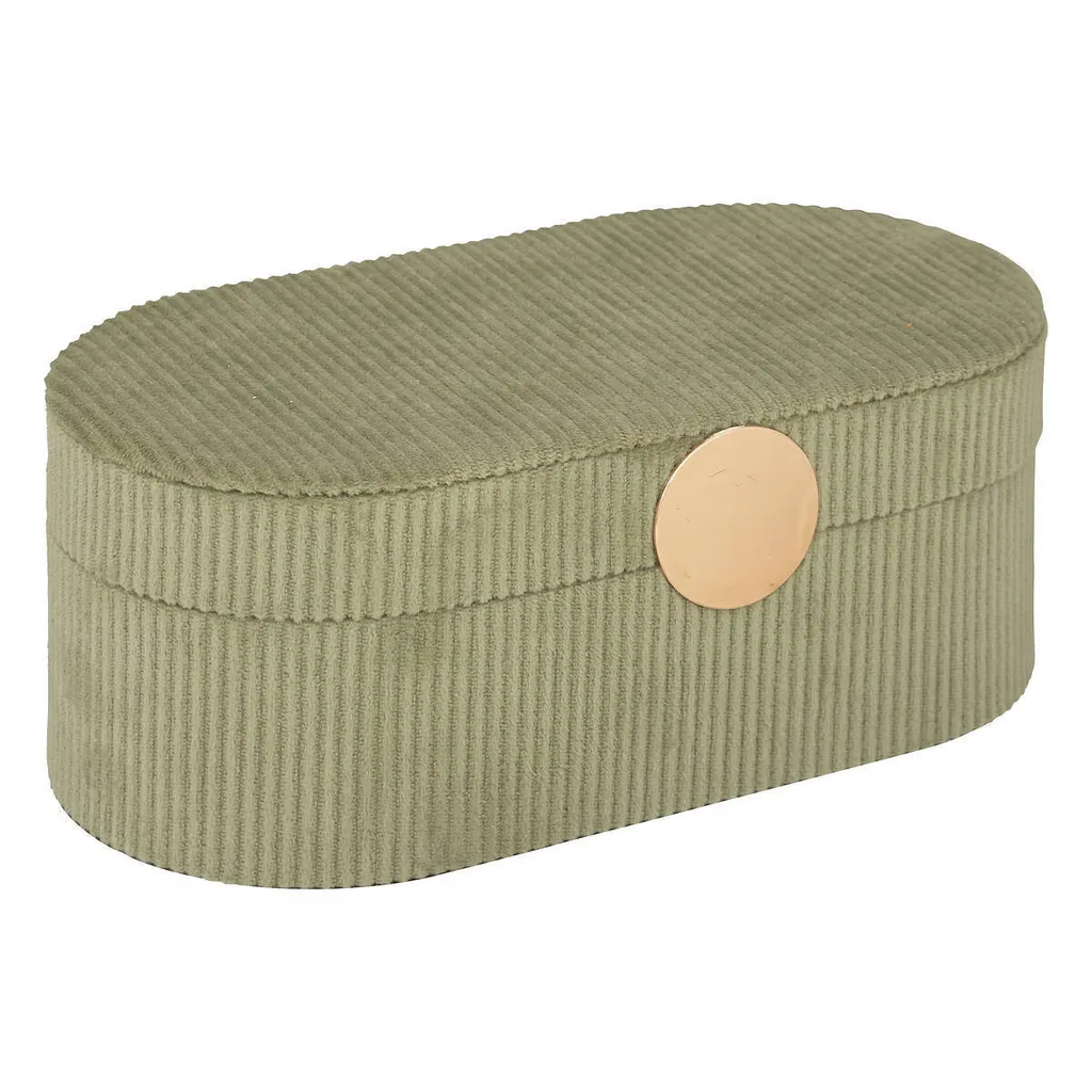 Portagioie Enya Verde Atmosphera 25x10cm | Idea Regalo Donna Elegante