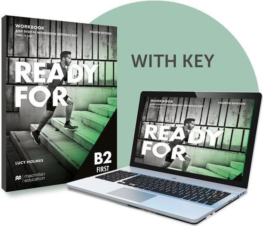 Ready for B2 First 4th Edition Workbook and Digital Workbook with Key and access to audio