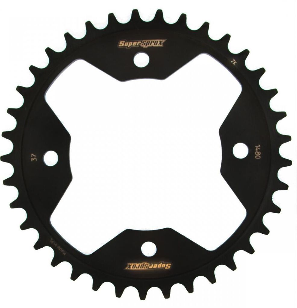 Stahl-Kettenrad Supersprox 520 - 37Z (schwarz) Produktbild 