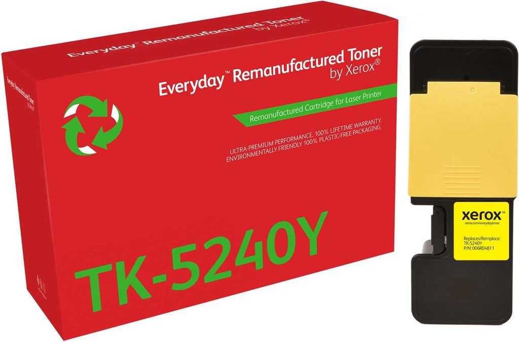 Everyday - Gelb - kompatibel - Box - wiederaufbereitet - Tonerpatrone (Alternative zu: Kyocera TK-5240Y) - Green World Alliance Rückgabeprogramm