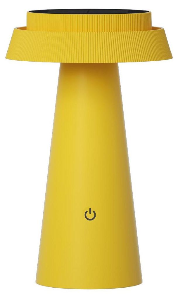 Luxus - Tafellamp Solar Mambo - Gelb - H23 x Ø14