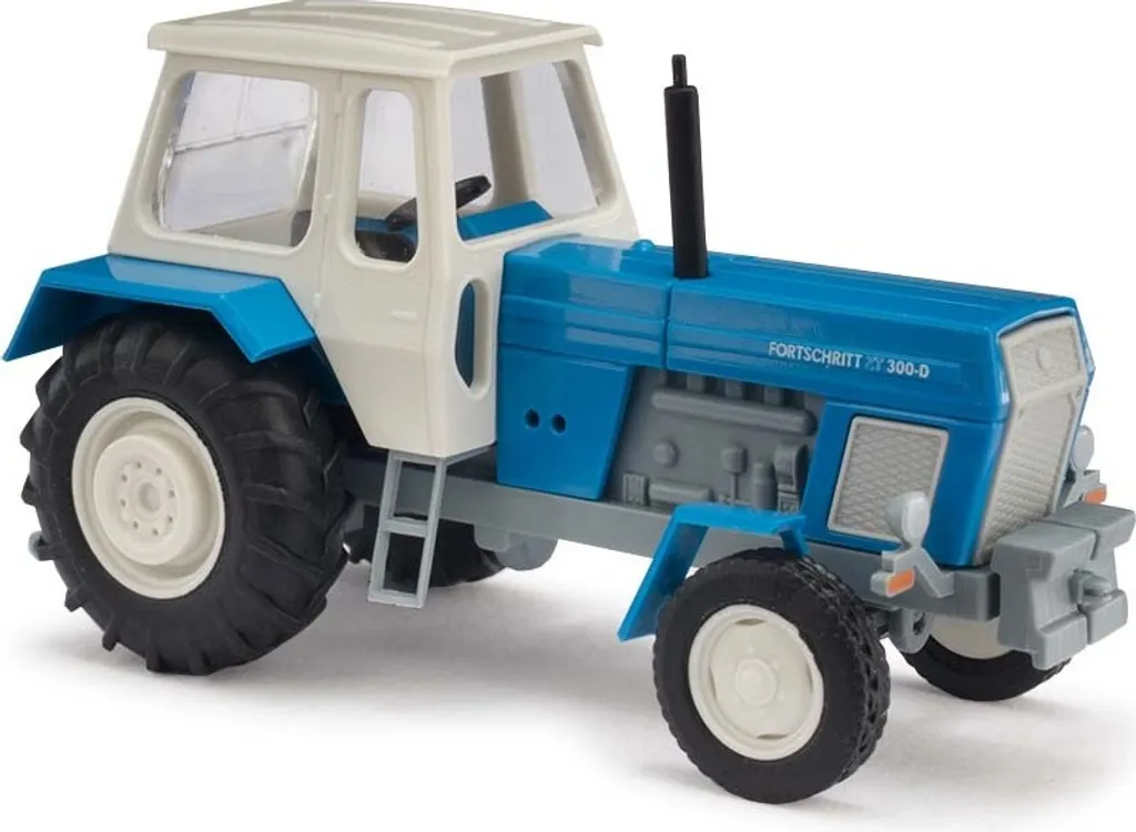 Tracteur ZT300-D bleu Busch 42842 : la fidélité historique HO 1/87 garantie