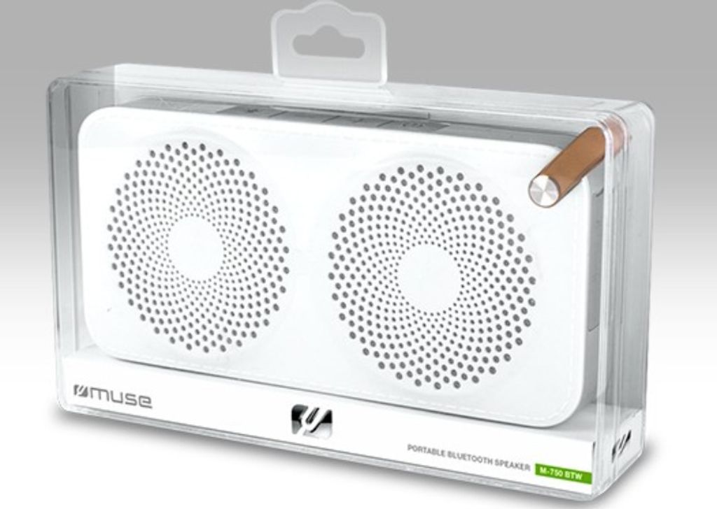 Muse M-750 BTW Bluetooth Lautsprecher Box Speaker Staub- und Spritzwasserschutz