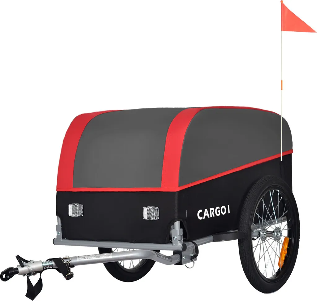 Remorque de transport pour vélo Tiggo VS Cargo multi-usage 70 litres