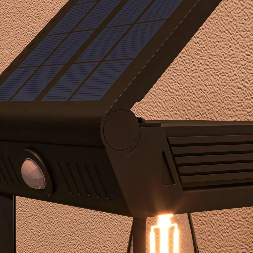 Éclairage solaire LED extérieur pour terrasse et balcon ajustable IP44 - 8